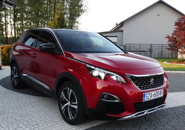 Peugeot 3008 cena 89500 przebieg: 103000, rok produkcji 2020 z Rakoniewice małe 352